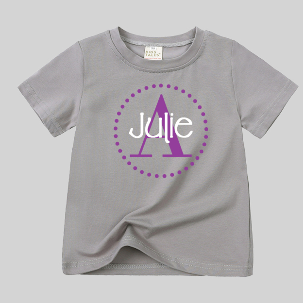 Personalized Kid Cozy Soft Color T-Shirt | inTee06