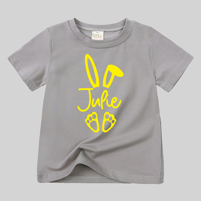 Personalized Kid Cozy Soft Easter T-Shirt | inTee07