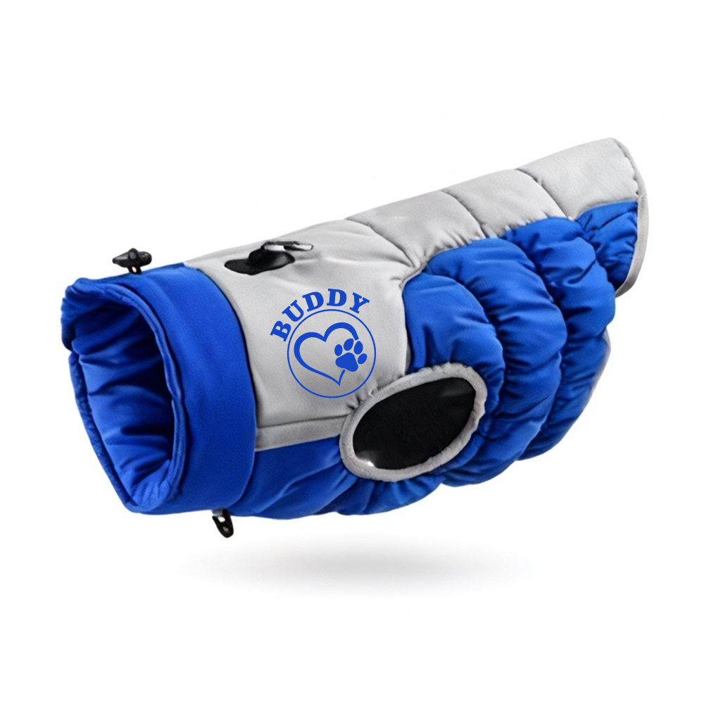 Personalized Pet Winter Warm Reflective Safety Puffer Vest | BKPet308