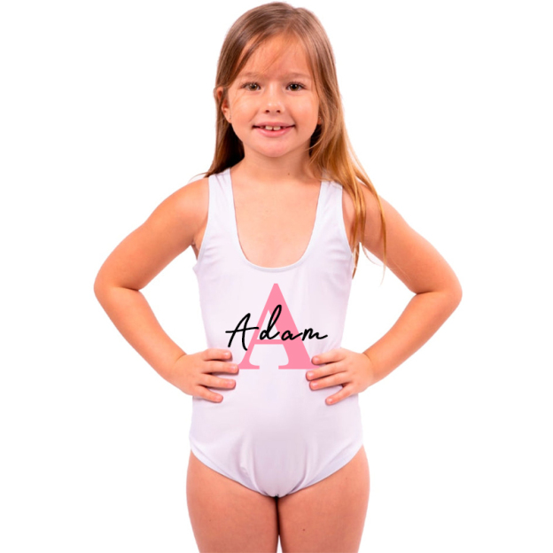 Personalized Monogrammed  Color Swimsuit for Summer | InSwin01