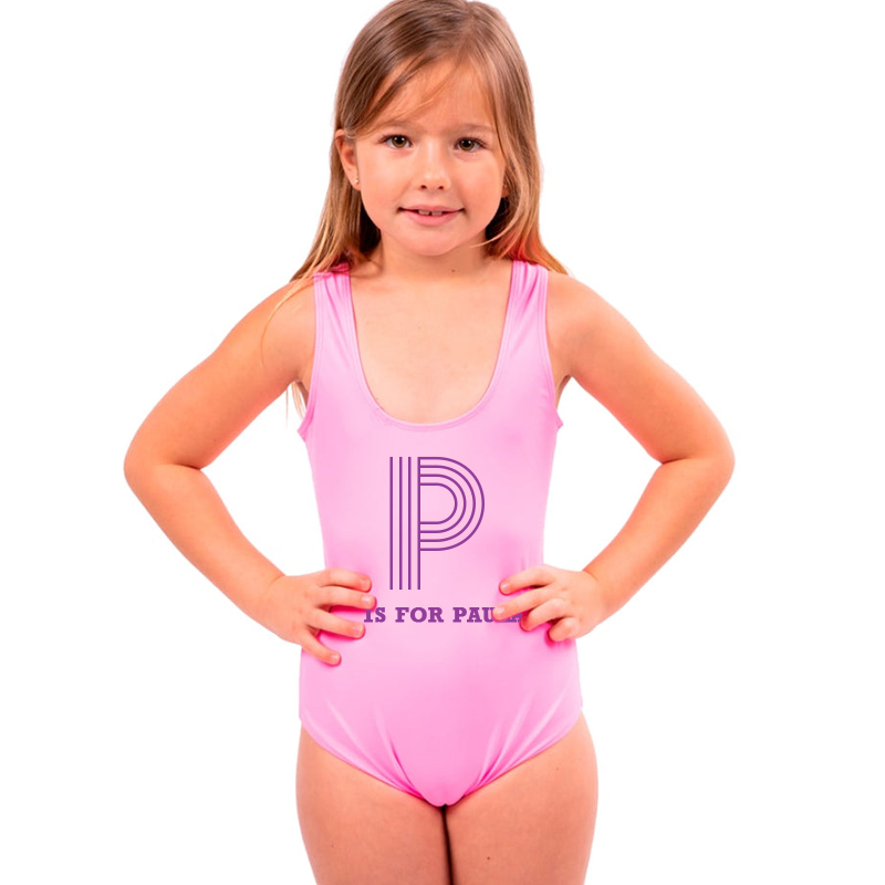 Personalized Monogrammed  Color Swimsuit for Summer | InSwin03