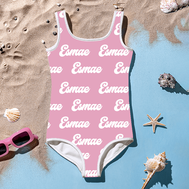 Personalized Monogram Color Swimsuit for Summer | InSwin05