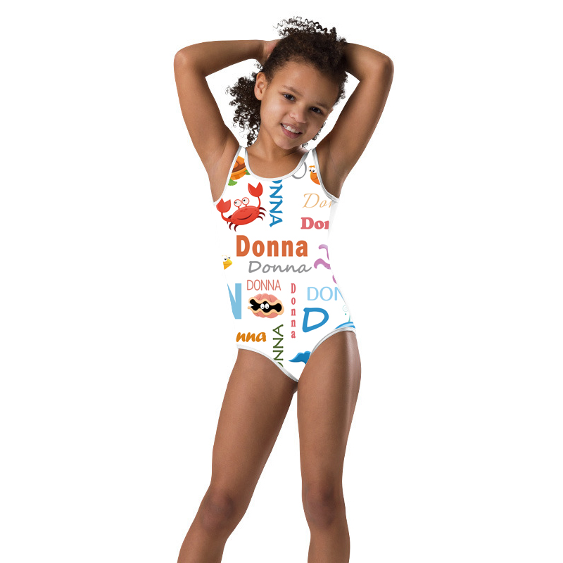 Personalized Ocean Pattern Swimsuit for Summer | InSwin06
