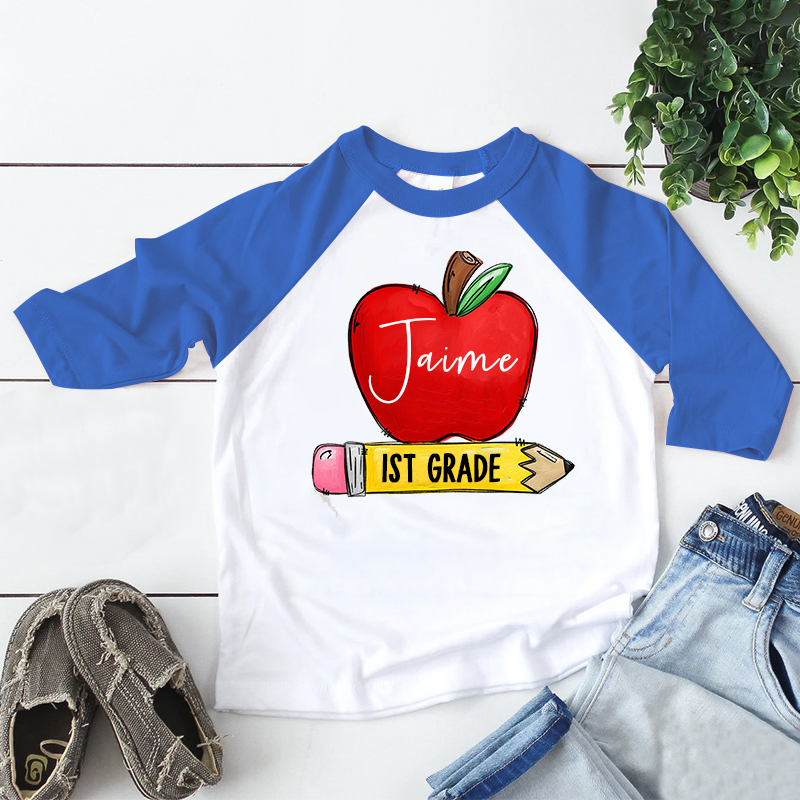 Personalized Kid Cozy Back to School Sweatshirt | inSweatshirt65