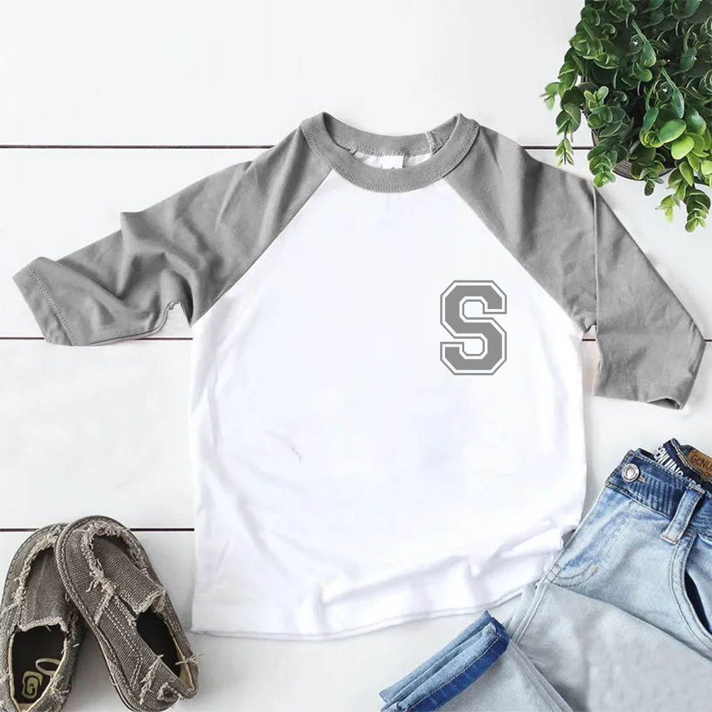 Personalized Kid Initial Cozy Soft Crewneck Sweatshirt | inSweatshirt68