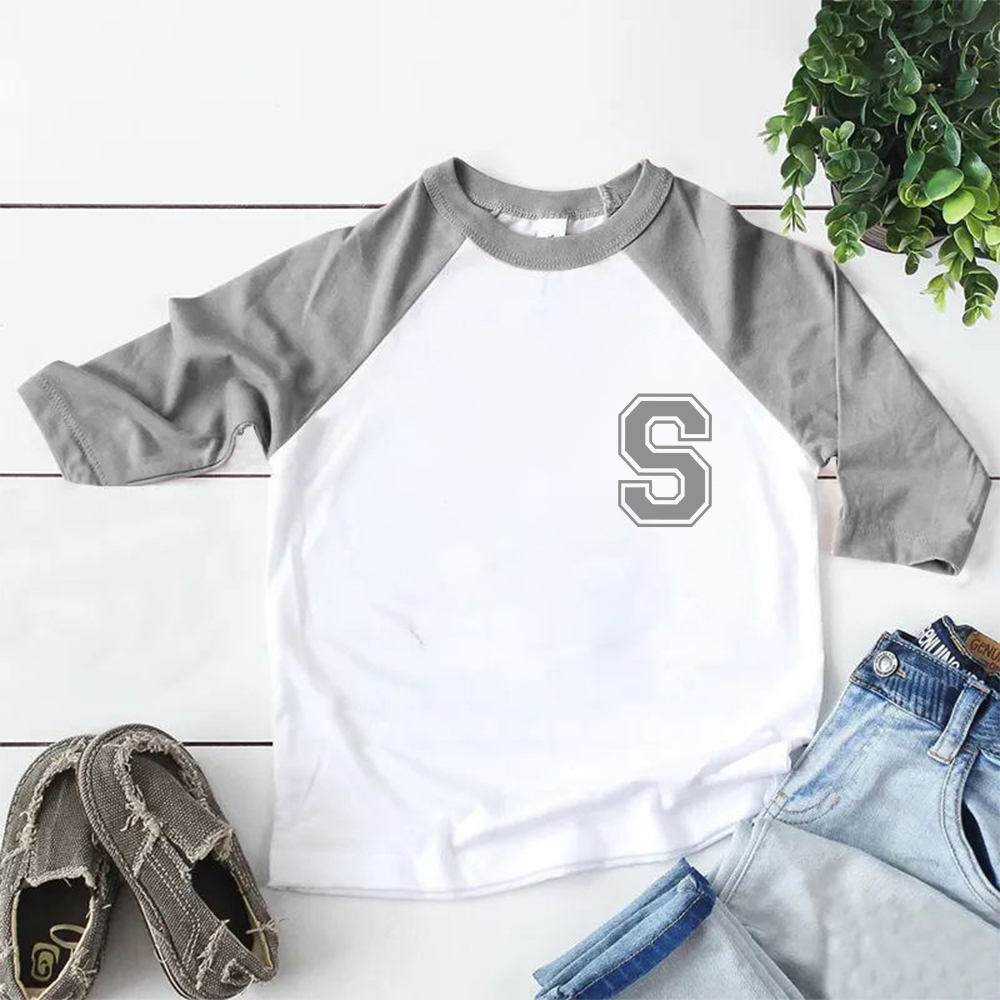 Personalized Kid Initial Cozy Soft Crewneck Sweatshirt | inSweatshirt68