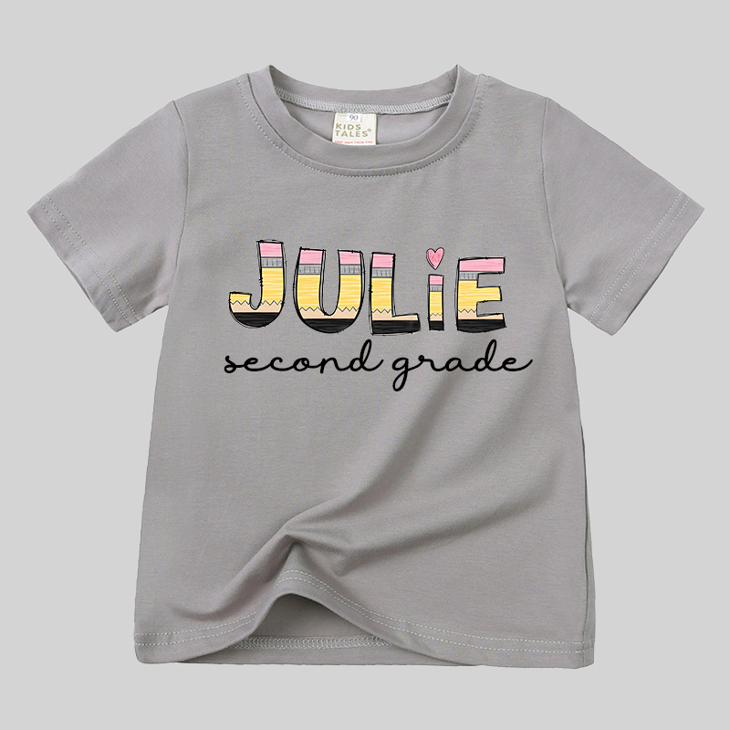Personalized Kid Cozy Back to School T-Shirt | inTee10