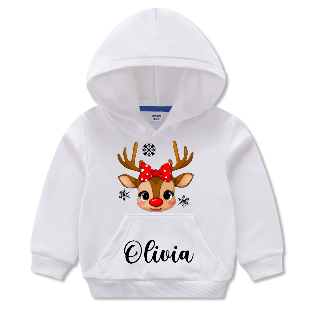 Personalized Kids Lovely Christmas Hoodie | InSweatshirt81