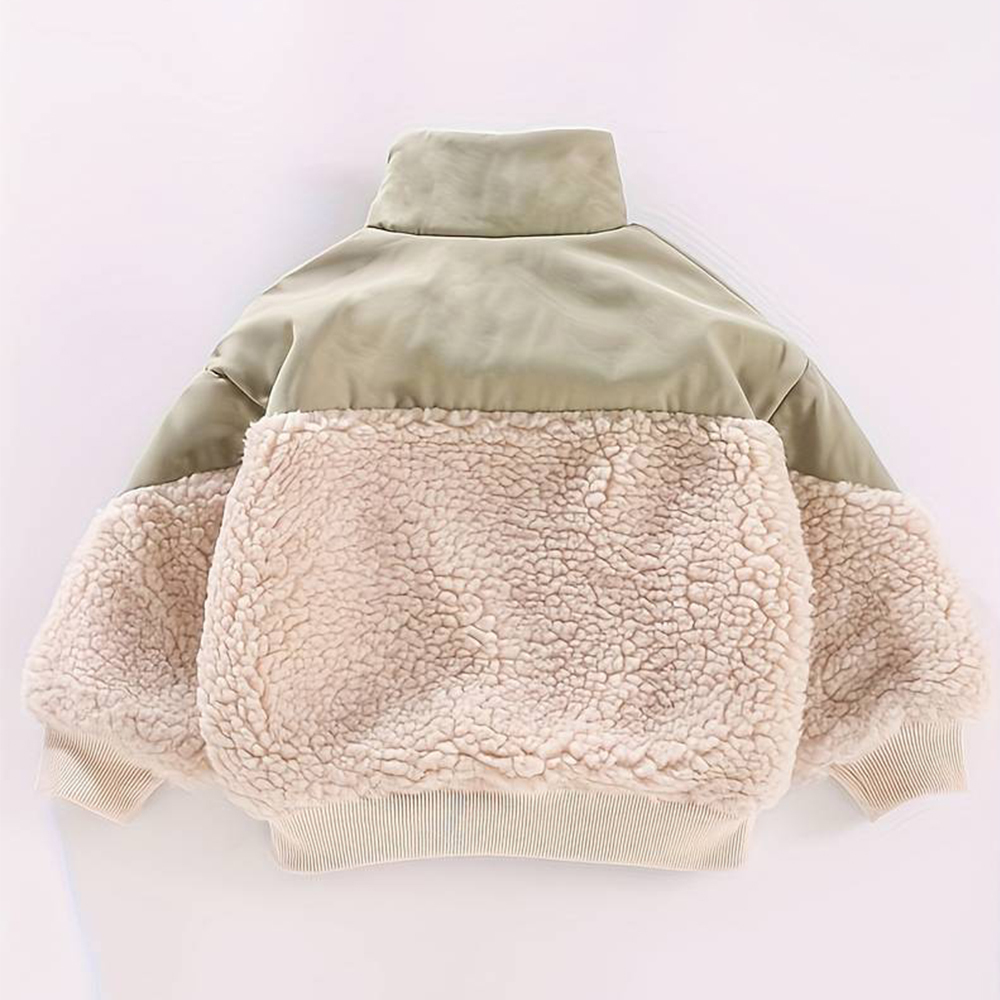 Personalized Kids Puffy Sherpa Pullover | inJacket47