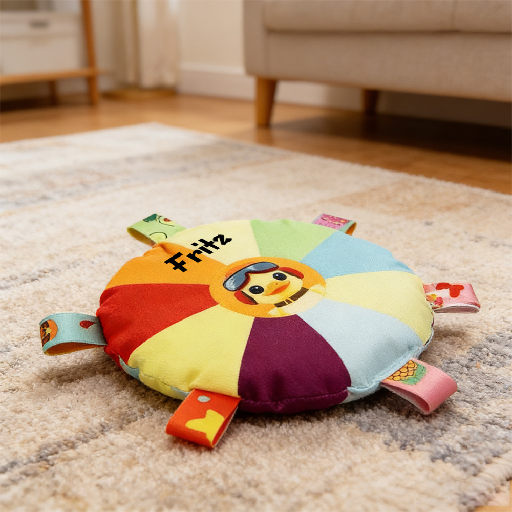 Personalized Pet Colorful Plush Chew Toy | inToy02