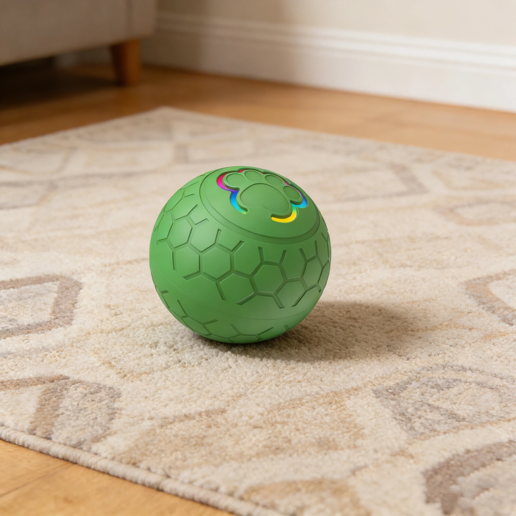 Personalized Rechargeable Electronic Pet Bouncing Ball Toy | inToy08