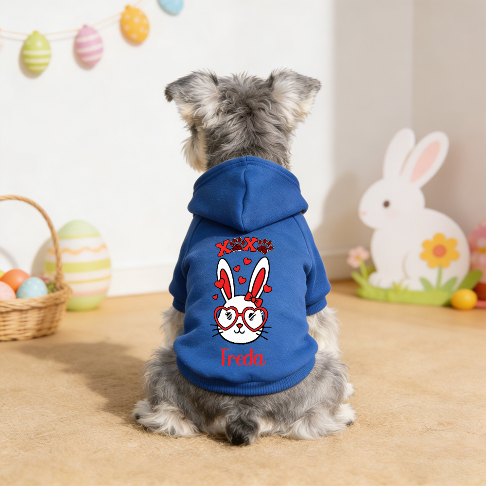 Personalized Name Easter Pet Bunny Hoodie | inCloth29