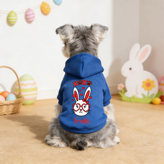 Personalized Name Easter Pet Bunny Hoodie | inCloth29