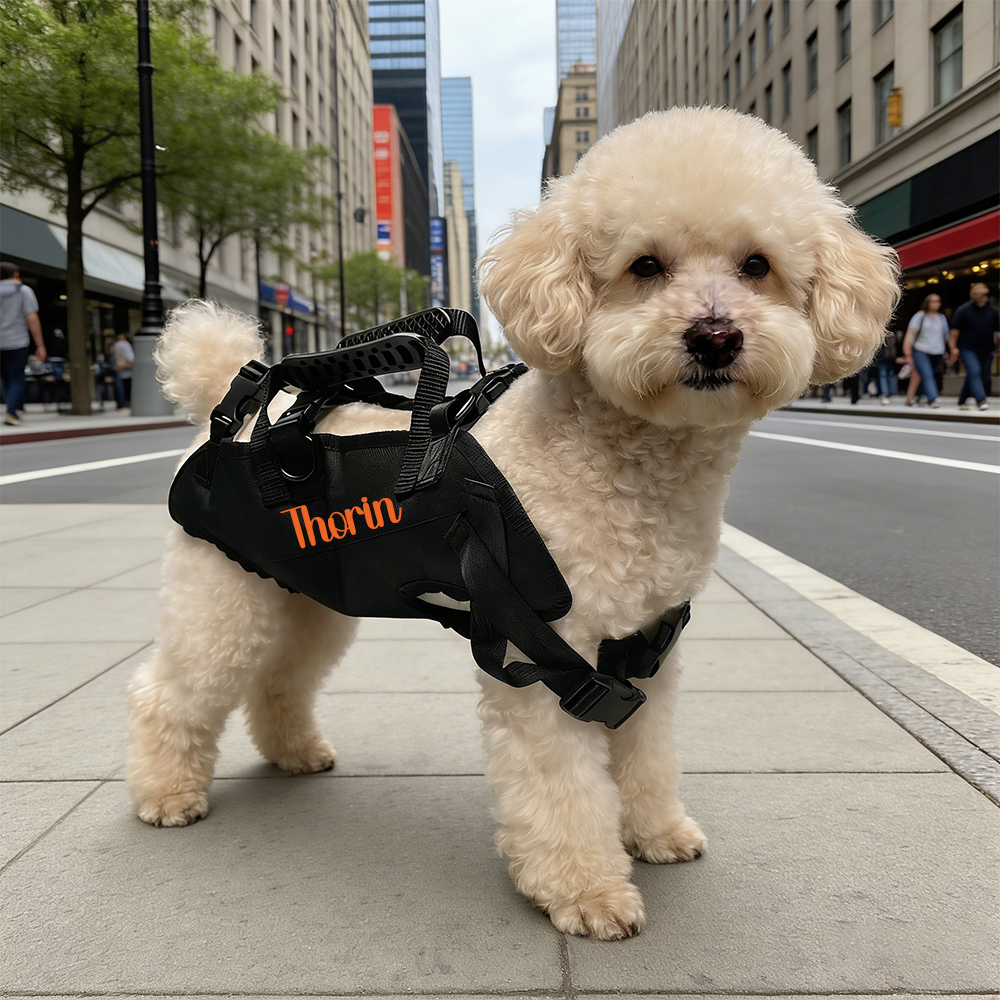 Personalized Name Outdoor Portable Breathable Pet Backpack | inAccs27