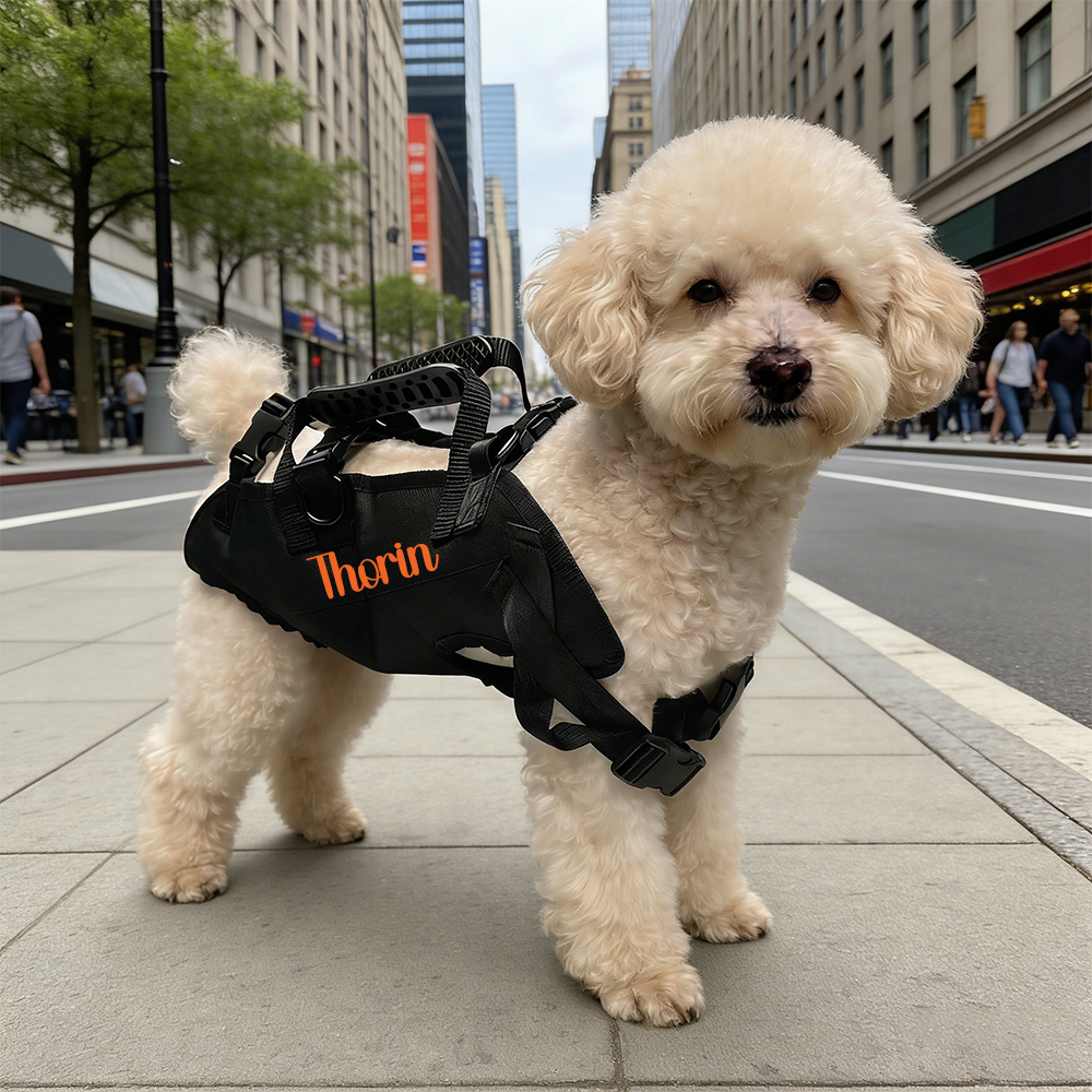 Personalized Name Outdoor Portable Breathable Pet Backpack | inAccs27