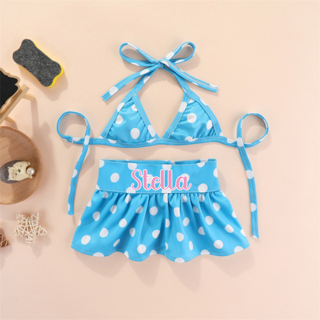 Personalized Pet Bikini Swimsuit Set | inCloth43