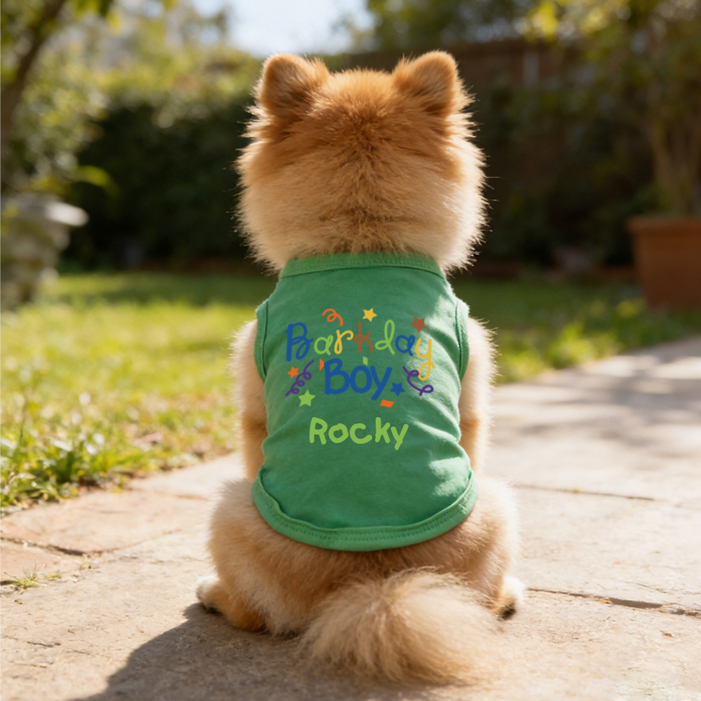 Personalized Name Birthday Pet Shirt | inCloth94