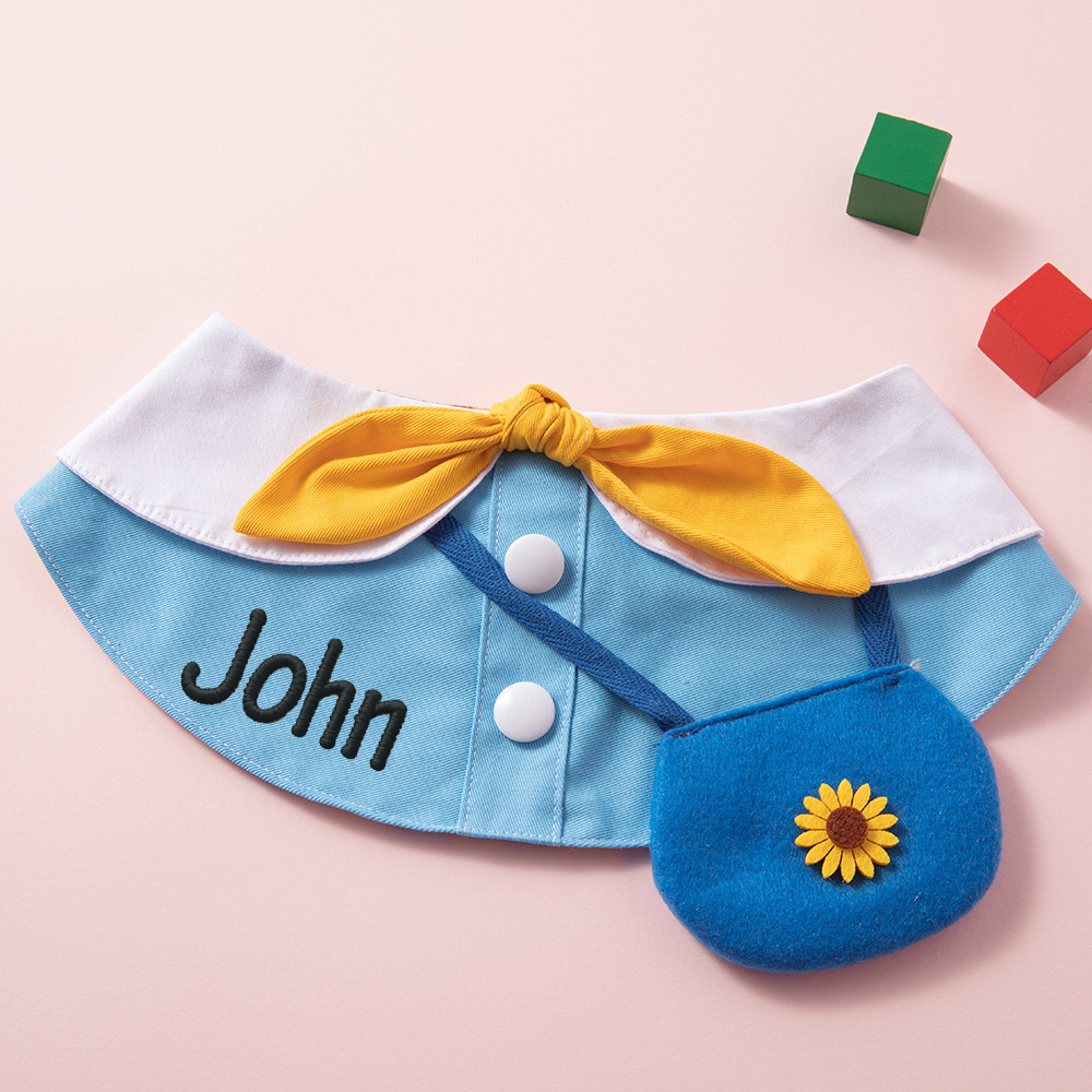 Personalized Embroidered Name Pet Collar | inAccs48