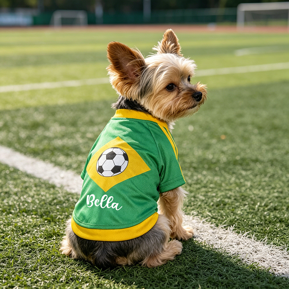 Personalized Pet Match Day Soccer Jersey | inCloth103