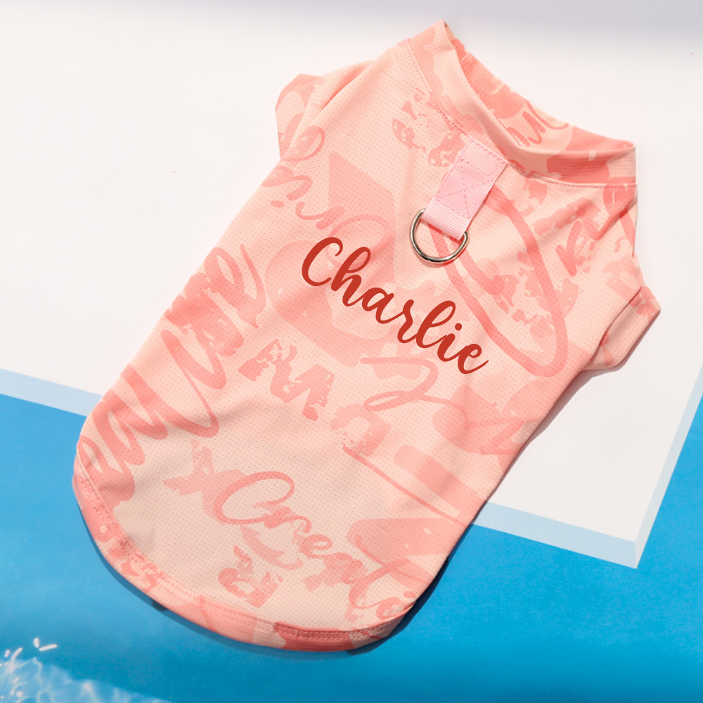 Personalized Pet Summer Ice Sensation Vest | inCloth109