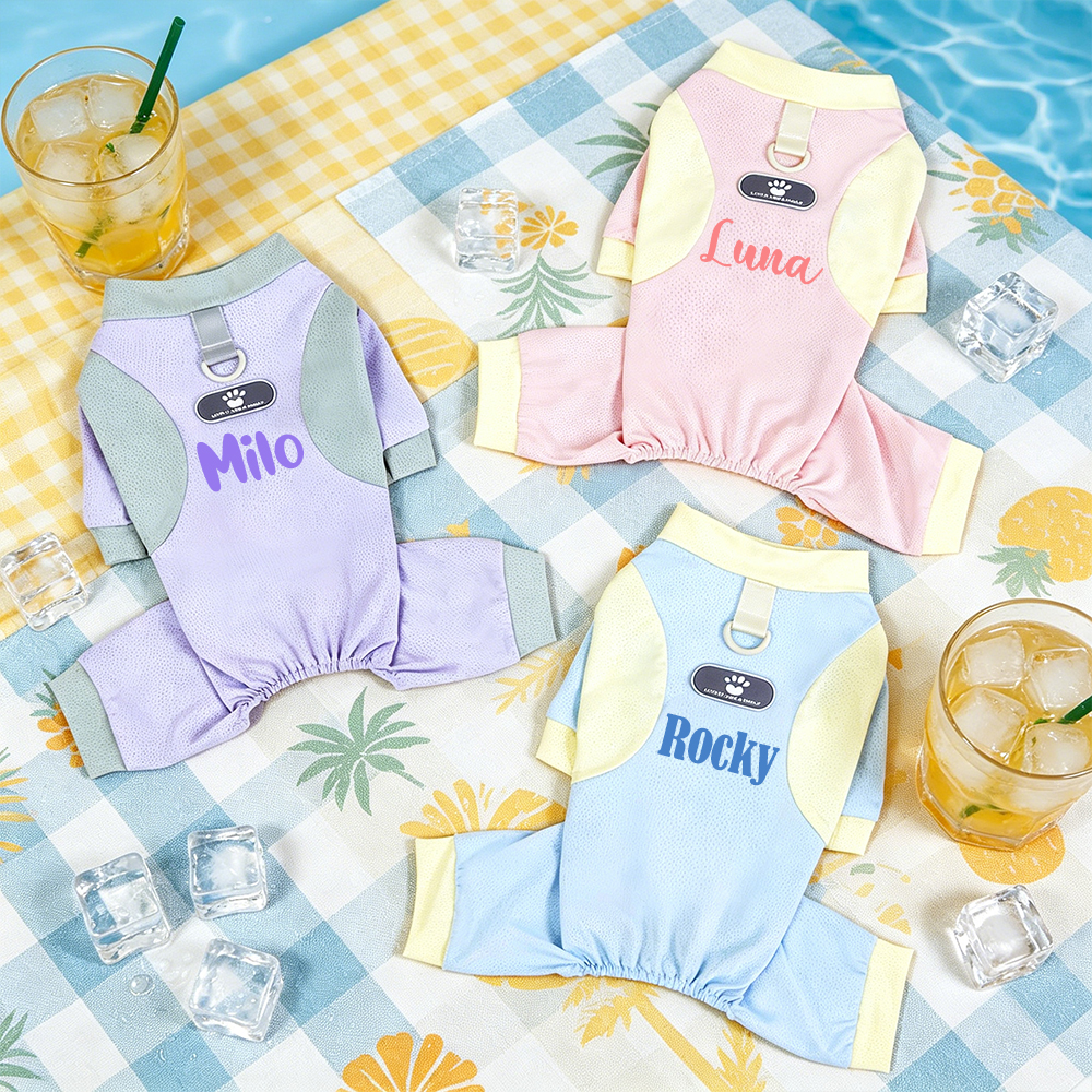Personalized Summer Cooling And Breathable Pet Clothing | inCloth110