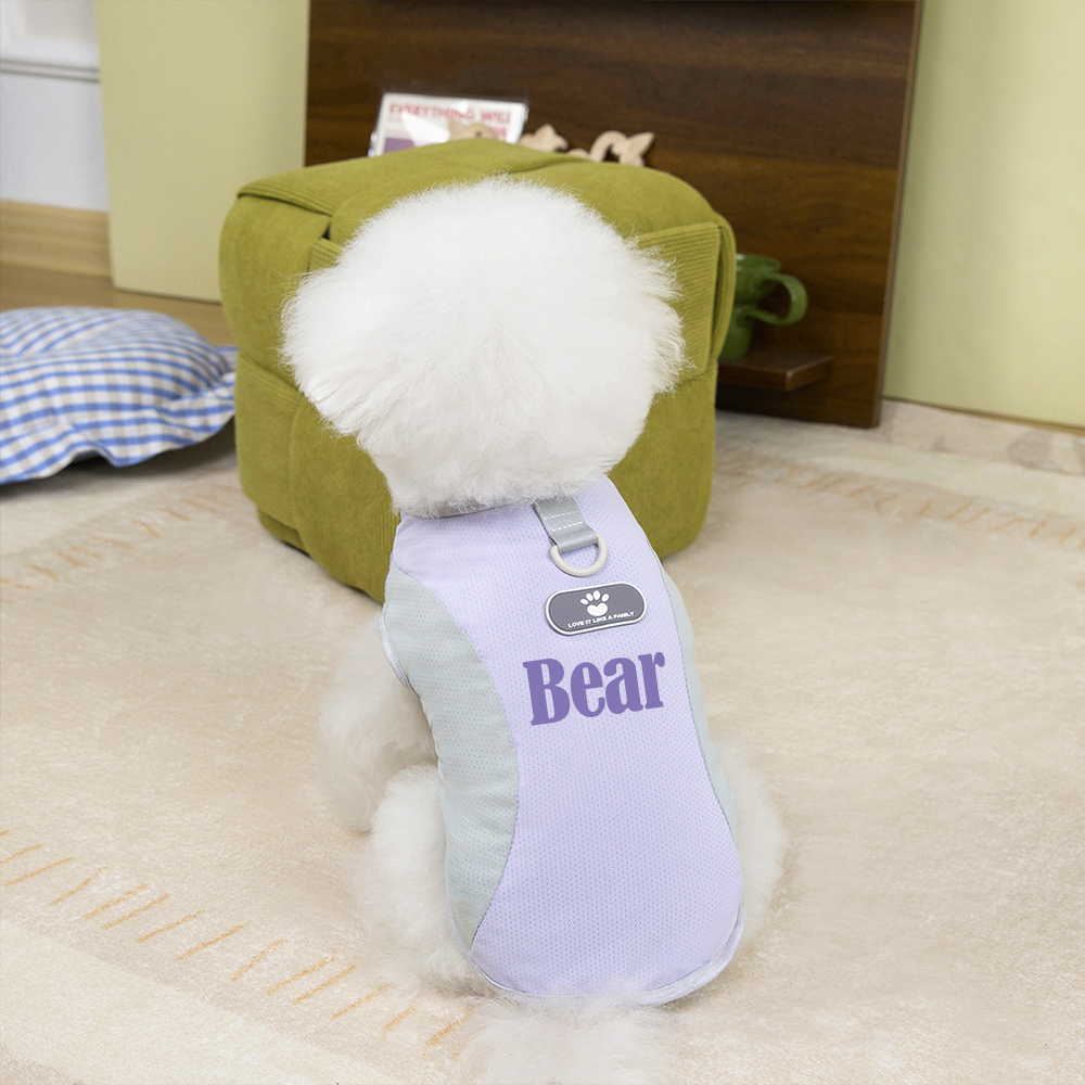 Personalized Summer Cooling And Breathable Pet Clothing | inCloth110