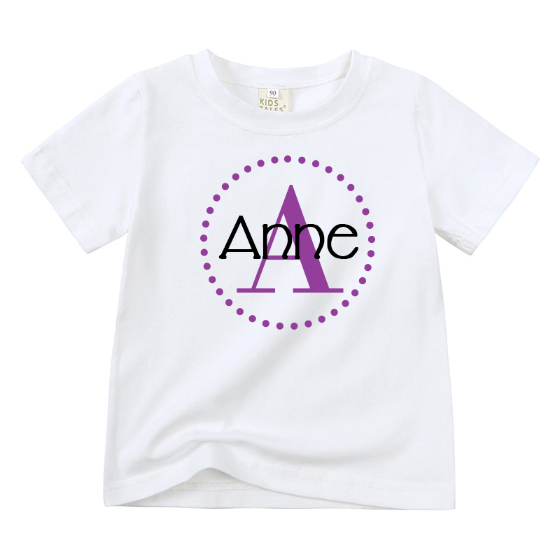 Personalized Kid Cozy Soft Color T-Shirt | inTee06