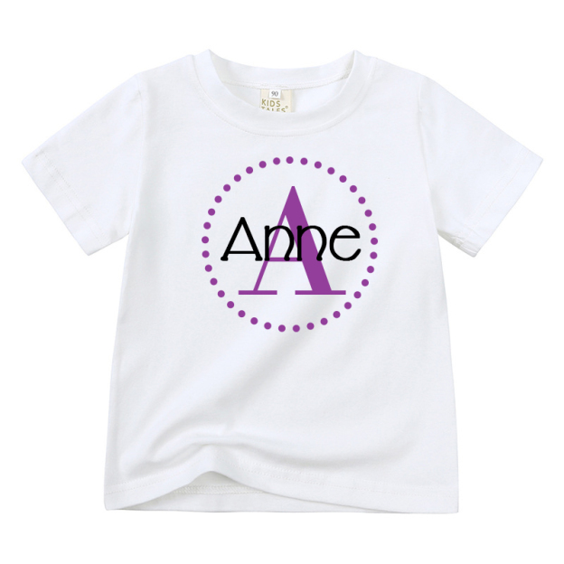 Personalized Kid Cozy Soft Color T-Shirt | inTee06
