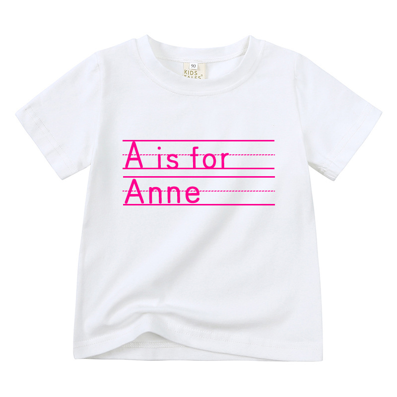 Personalized Kid Cozy Soft Color T-Shirt | inTee04