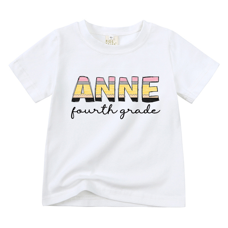 Personalized Kid Cozy Back to School T-Shirt | inTee10