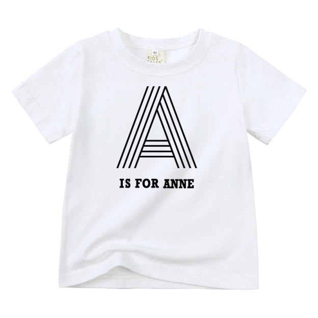 Personalized Kid Cozy Soft Color T-Shirt | inTee02