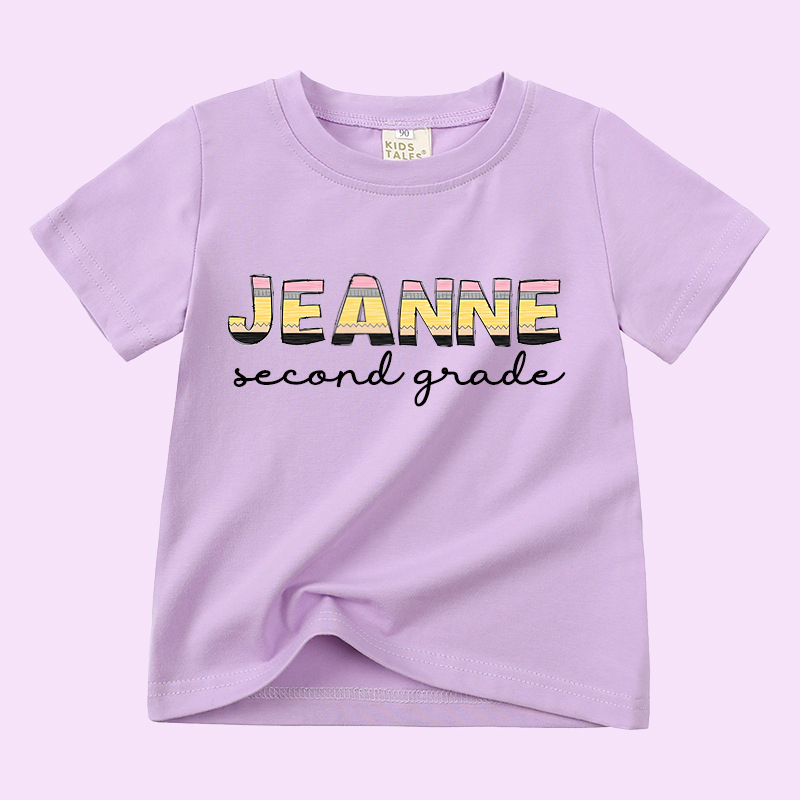 Personalized Kid Cozy Back to School T-Shirt | inTee10