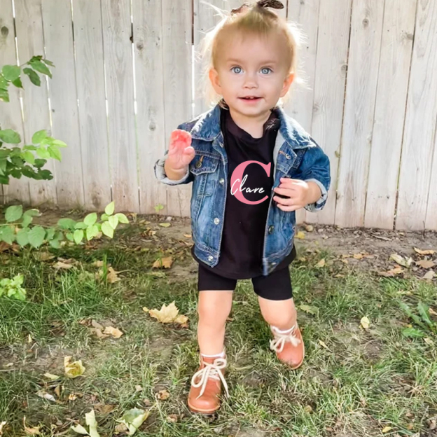 Personalized Kid Cozy Color Short Outfit Set | inSet42