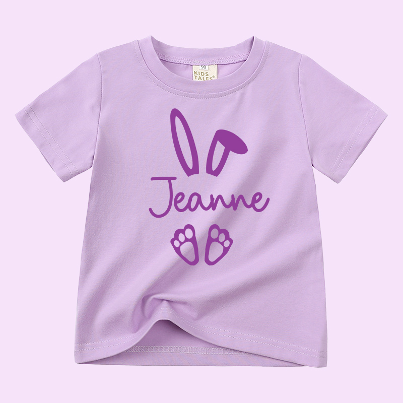 Personalized Kid Cozy Soft Easter T-Shirt | inTee07