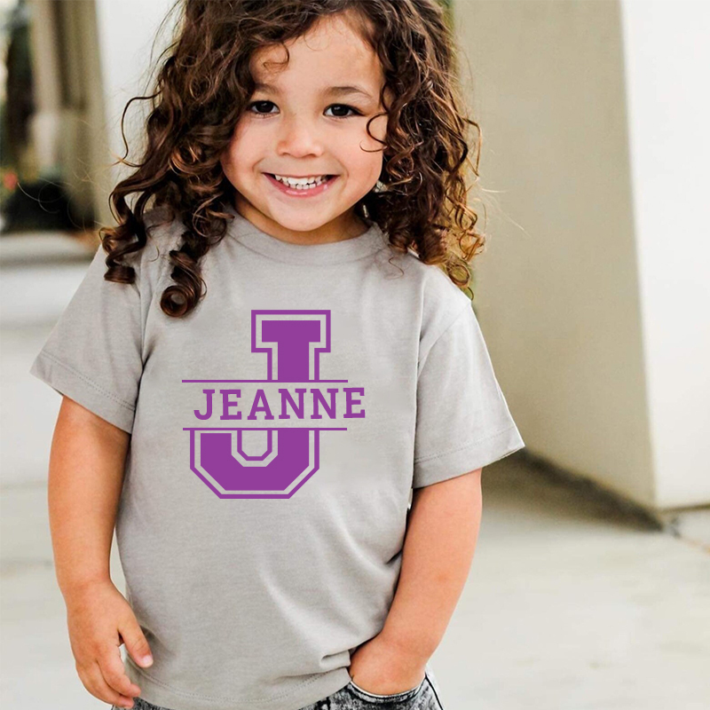 Personalized Kid Cozy Soft Color T-Shirt | inTee05