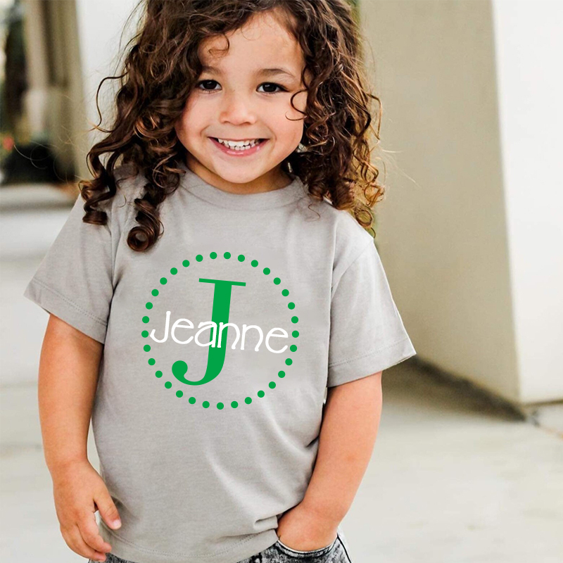 Personalized Kid Cozy Soft Color T-Shirt | inTee06