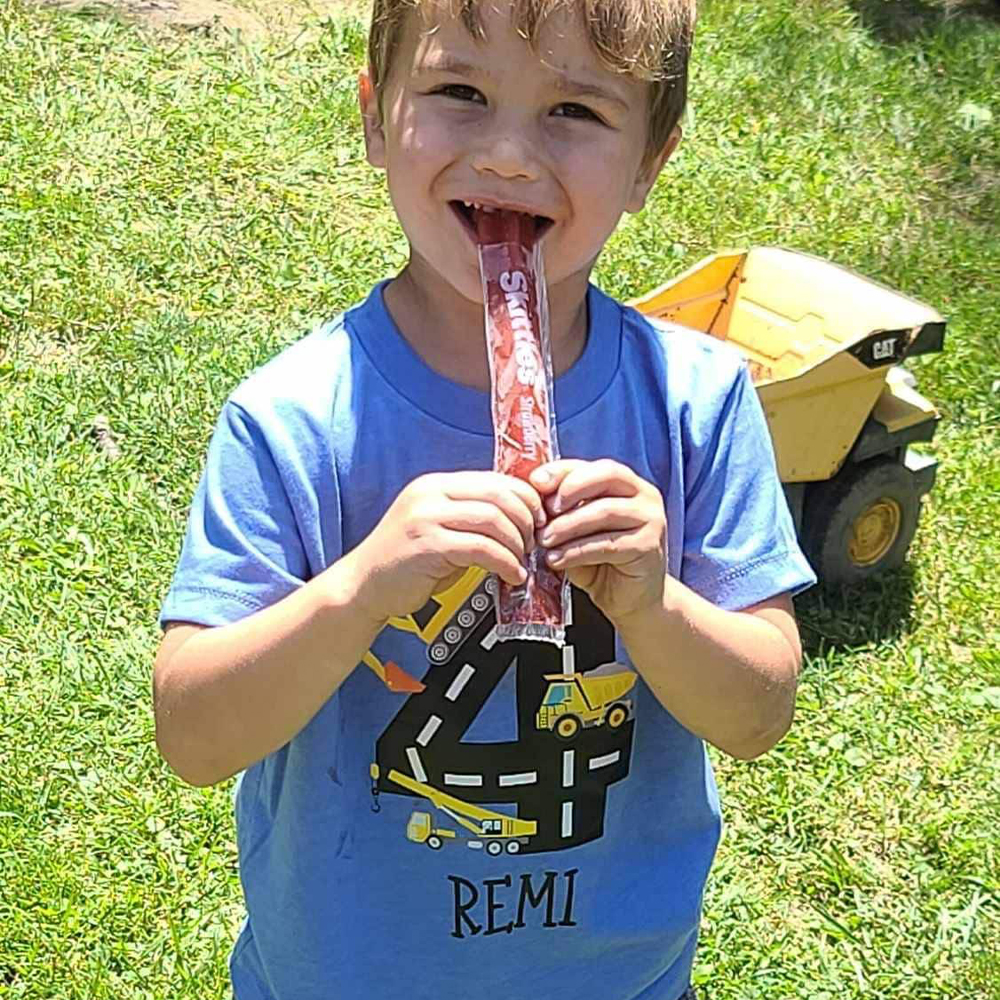 Personalized Kid Transportation Vehicle Party Birthday T-Shirt | inTee14