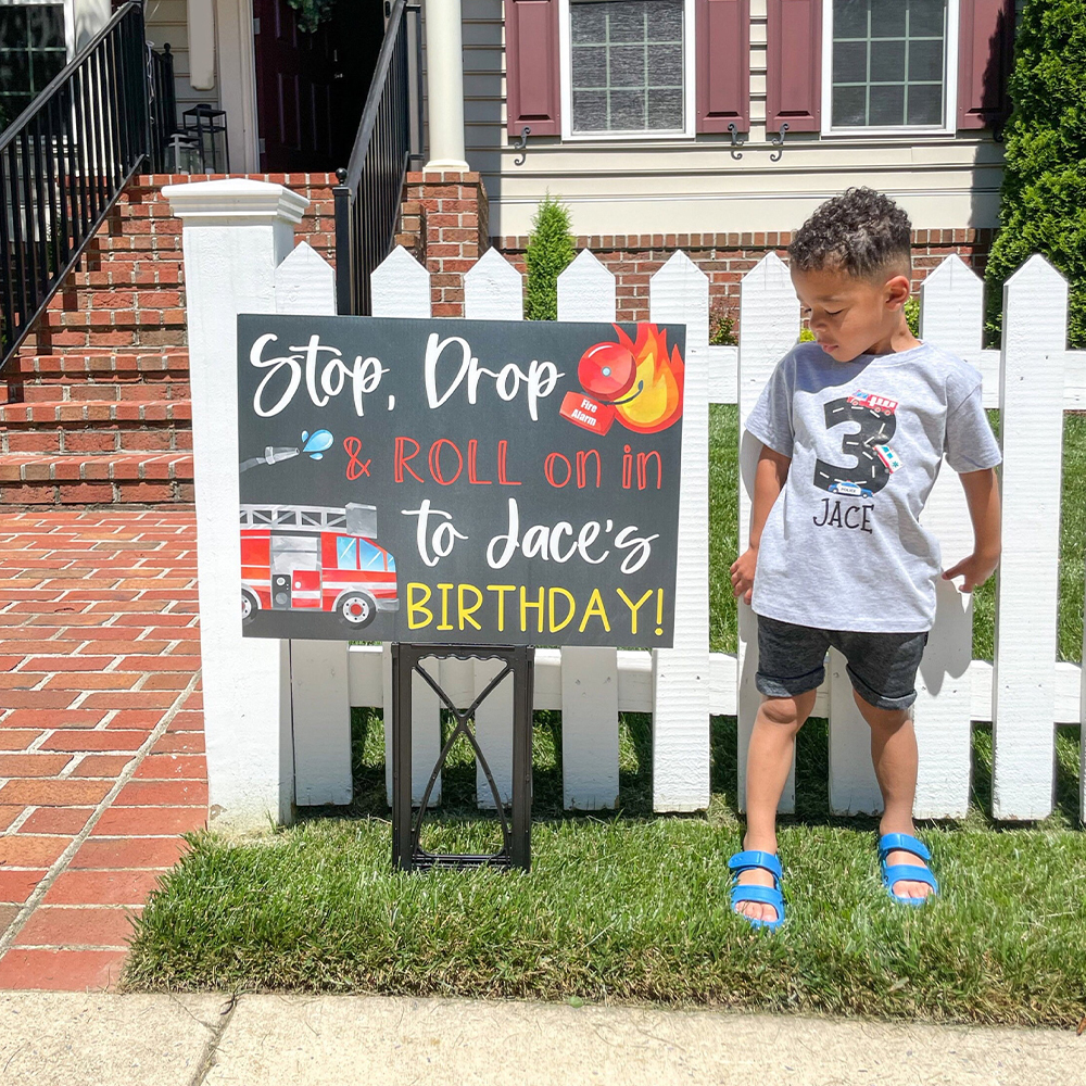 Personalized Kid Transportation Vehicle Party Birthday T-Shirt | inTee14