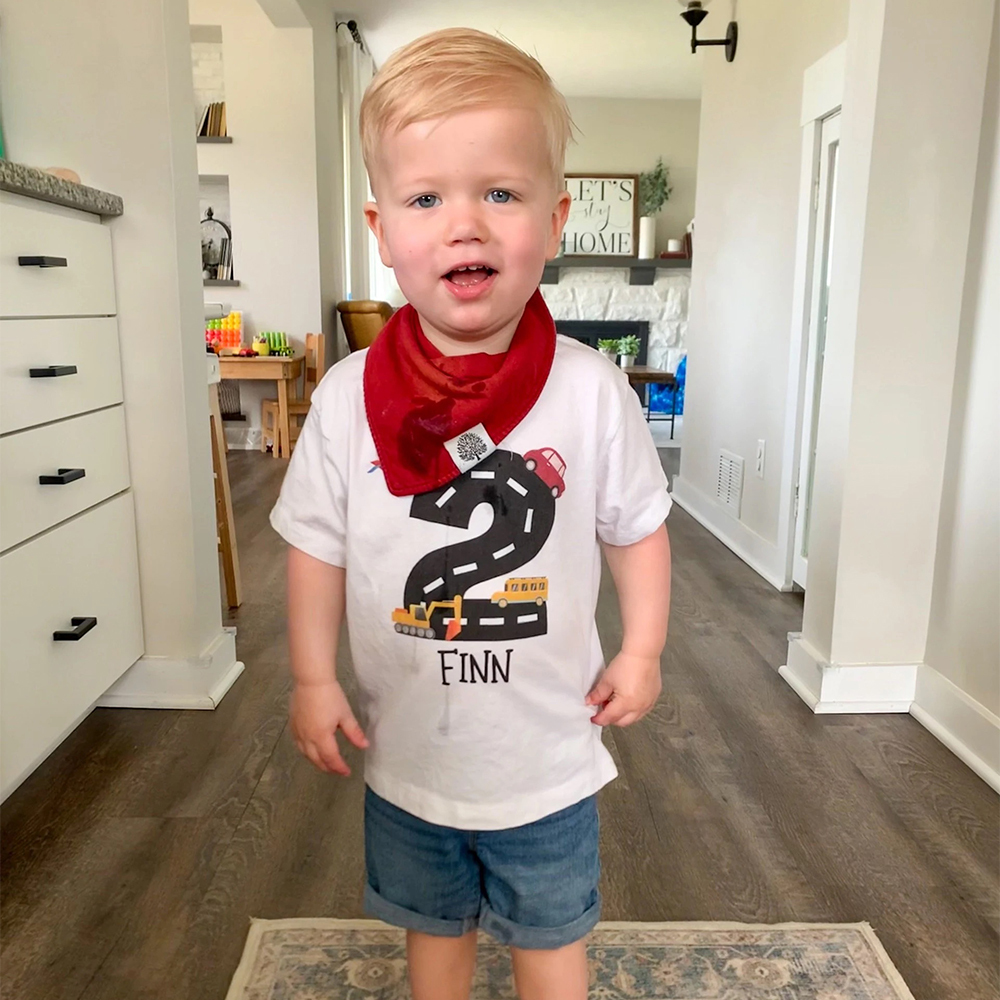 Personalized Kid Transportation Vehicle Party Birthday T-Shirt | inTee14