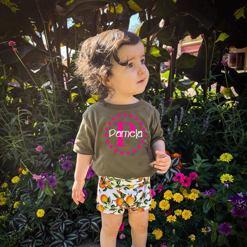 Personalized Kid Cozy Soft Color T-Shirt | inTee06