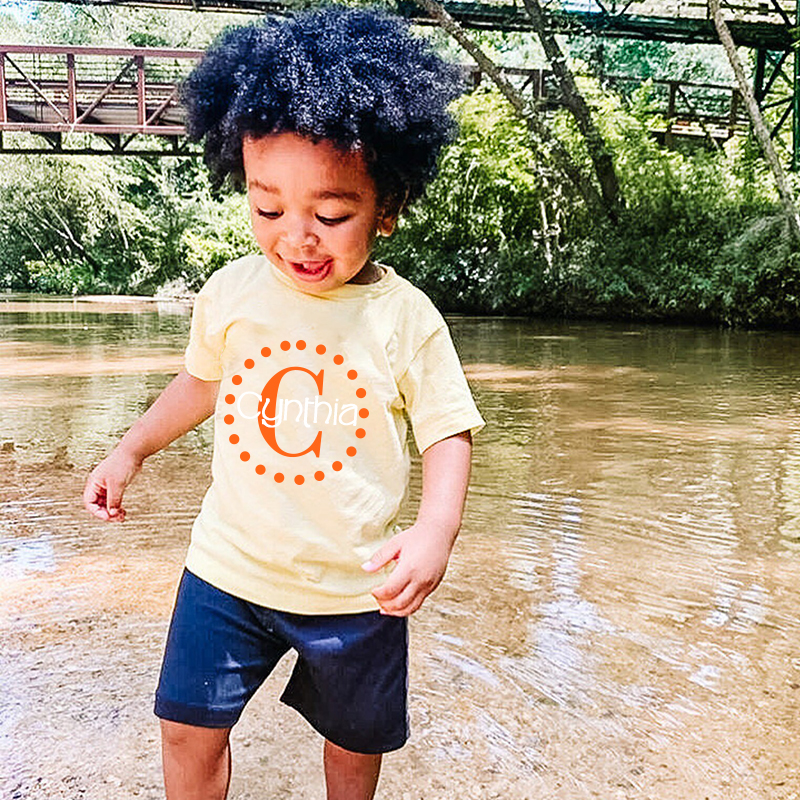 Personalized Kid Cozy Soft Color T-Shirt | inTee06