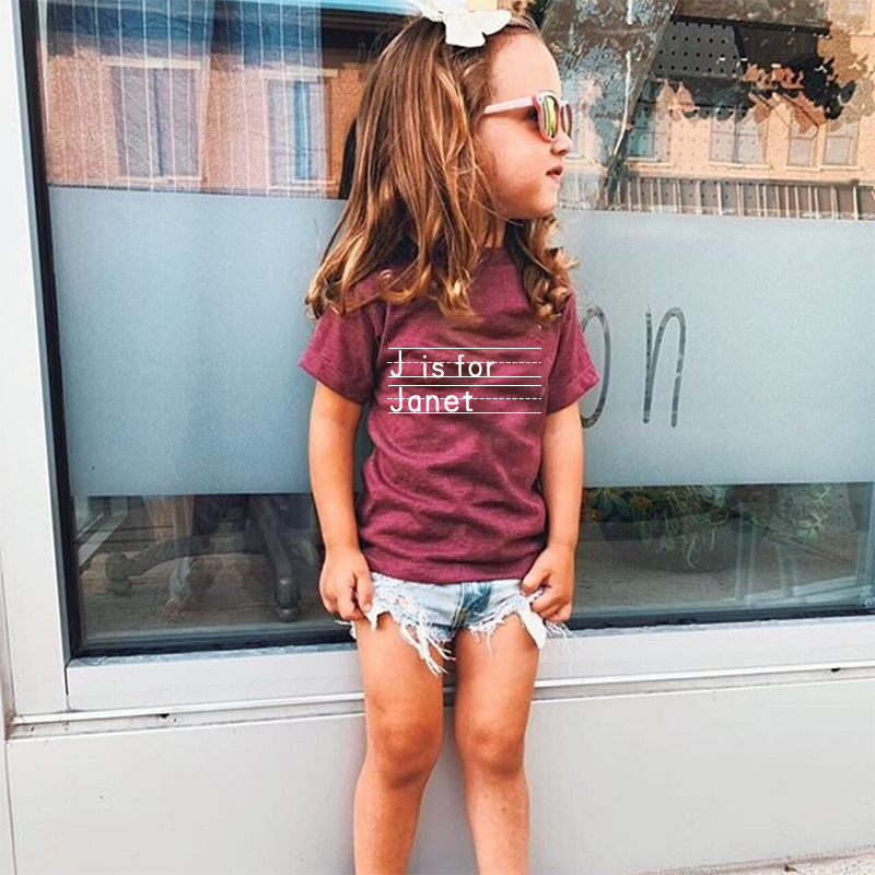 Personalized Kid Cozy Soft Color T-Shirt | inTee04