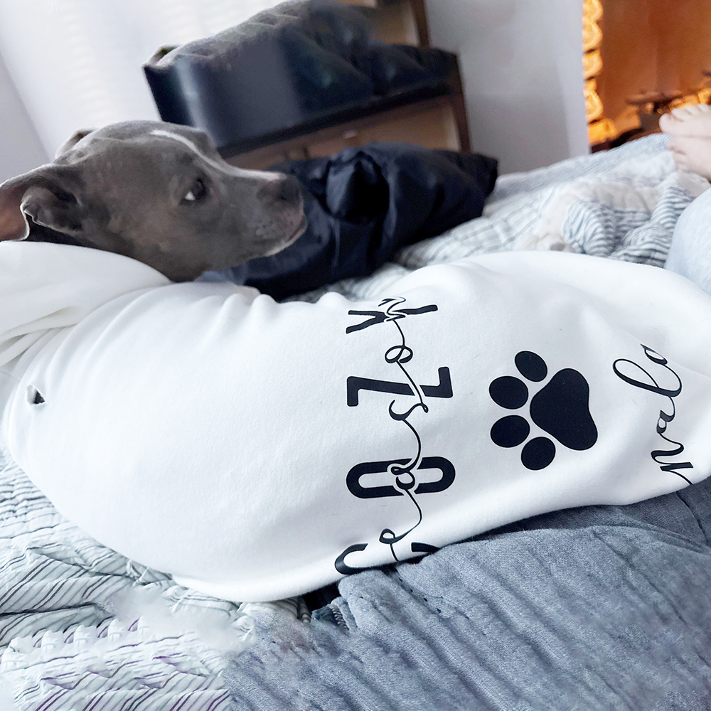 Personalized Cozy Season Warm Puppy Hoodie | BKPet282