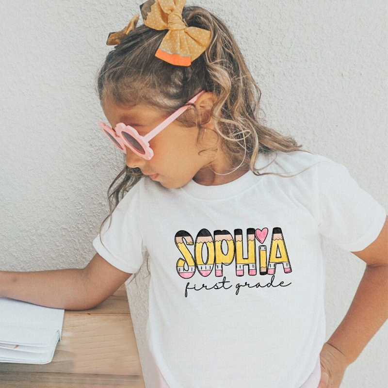 Personalized Kid Cozy Back to School T-Shirt | inTee10