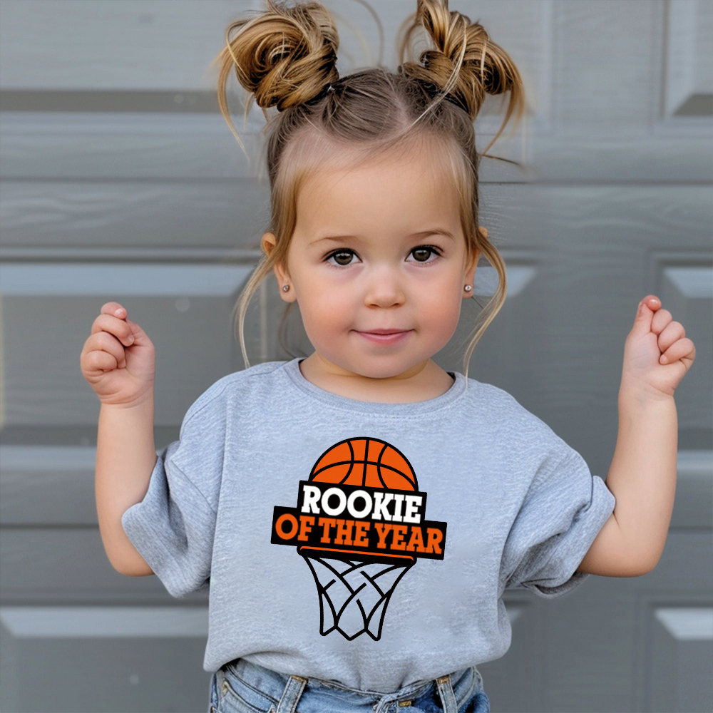 Personalized Basketball Rookie Of The Year Birthday T-Shirt | inBirth03