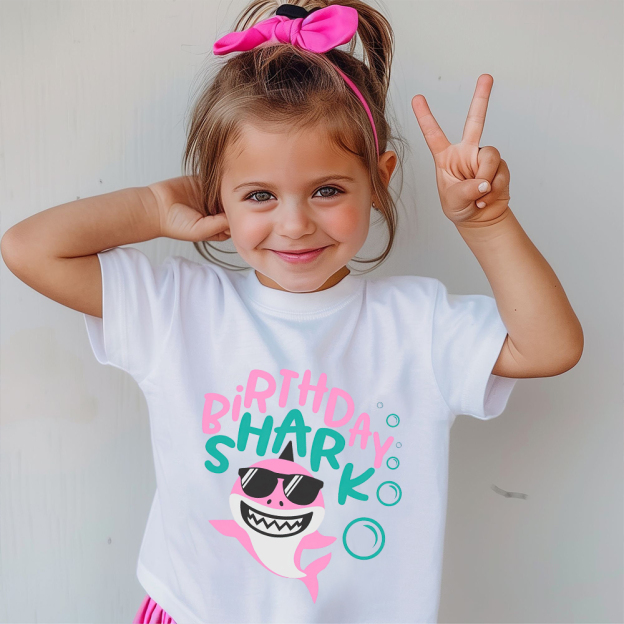 Personalized Shark Birthday T-Shirt | inBirth31