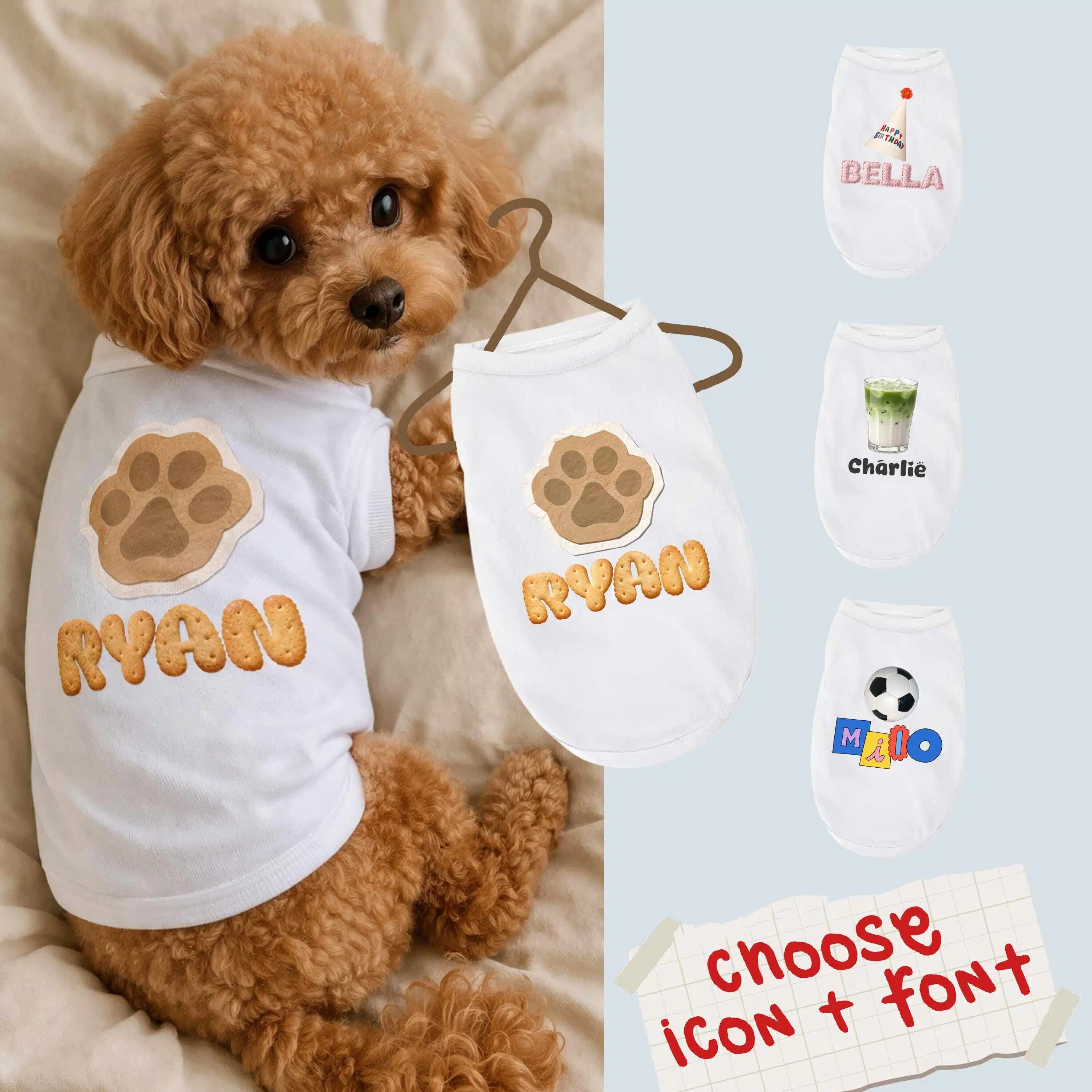 Personalized Name Funny Summer Pet Vest | inCloth89