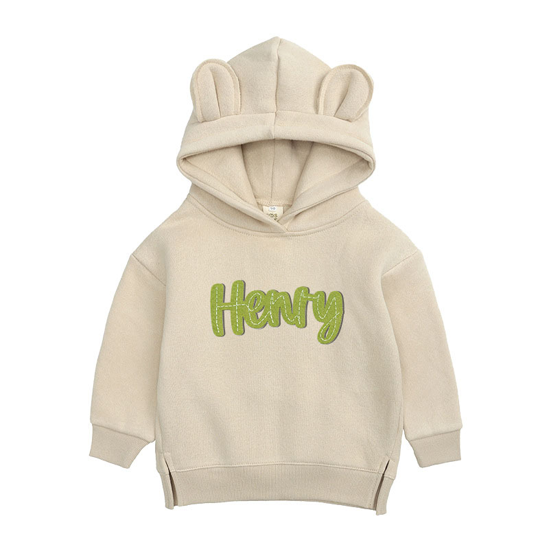 Personalized Hand-Embroidered Kid Cozy Soft Crewneck Sweatshirt | inSweatshirt06