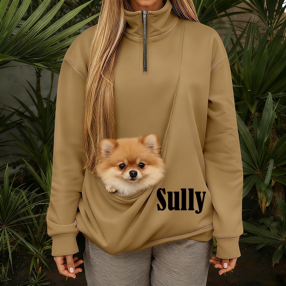 Personalized Name Cozy Pet Carrier Sweater | KKCloth332
