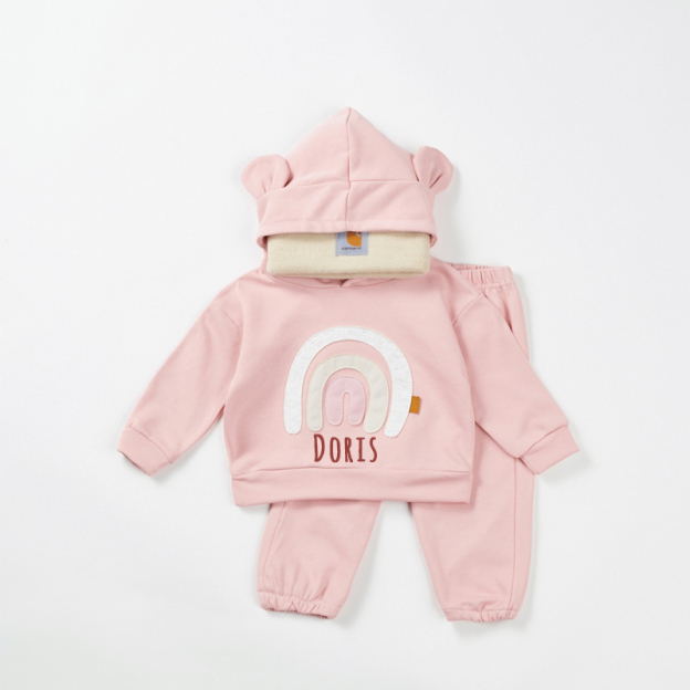 Personalized Kids Cozy Rainbow Set | inSet32